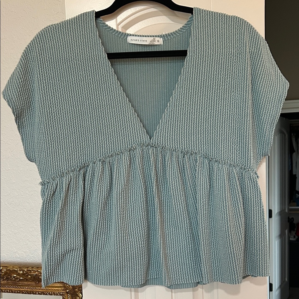 NWOT Atlar’d State V-neck Top